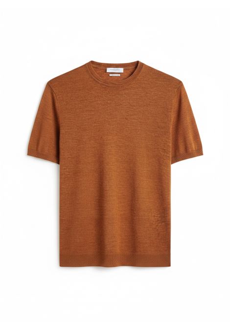 T-shirt Girocollo in Maglia di Lino Extrafine DANIELE FIESOLI | T-shirt | 04910035